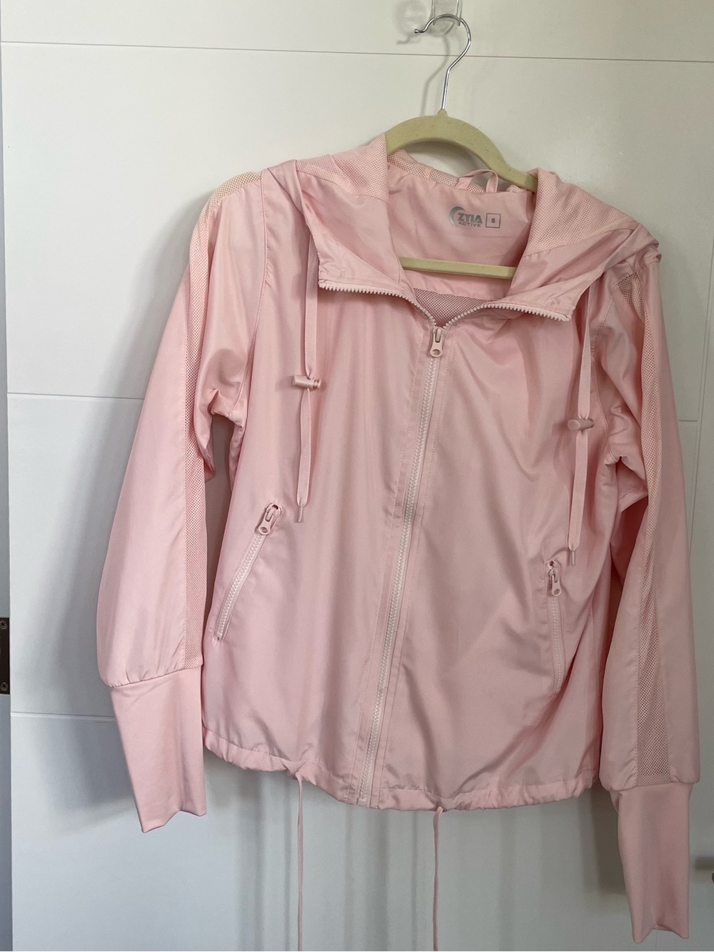 🔥ZYIA🔥Hooded Windbreaker Jacket, Small